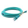 Buy cheap OM3 LC UPC LSZH Fiber Optic Patch Cable FTTH Multimode from wholesalers
