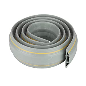 Weatherproof Universal Garage Door Bottom Threshold Seal Strip Keeps Out Water and Debris