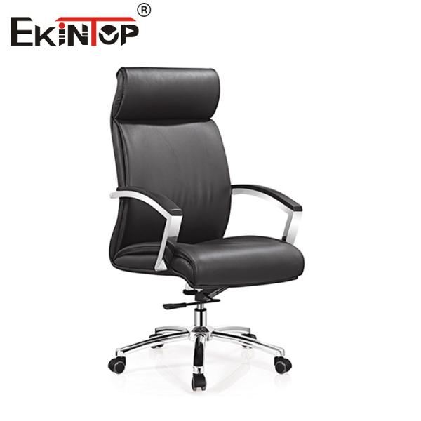 Refined Black Leather Dining Chair Linkage Armrest For Elevated Dining