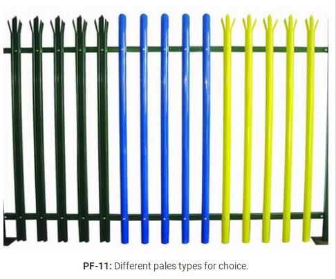 Buy cheap High Quality Hot Dipped PVC Coated Europe Palisade Fence Panels from wholesalers