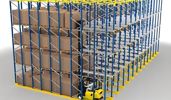Buy cheap Heavy Duty Heavy Duty Pallet Storage Rack Shelving 1.5-3.0mm Depth from wholesalers