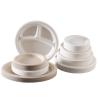 Buy cheap 10 Inch * 3Gird Bagasse Round Plate Compostable Sugarcane Plates from wholesalers