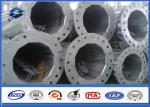 3.0mm ~ 20mm Thickness Polygonal High Voltage Electric Steel Utility Pole