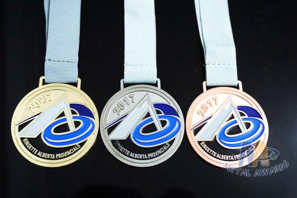 Buy cheap Commercial Die Cast Sports Award Medals , Custom Made Medallions Smooth Back from wholesalers