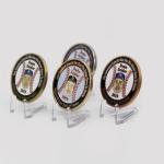3D 2d Enamel Coin Collecting Factory Customize Coin Brass Gold Collections