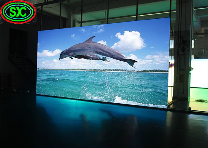 Advertising Die-Cast Aluminum Rental Module P6 Suspended Non-Smudge HD LED Display
