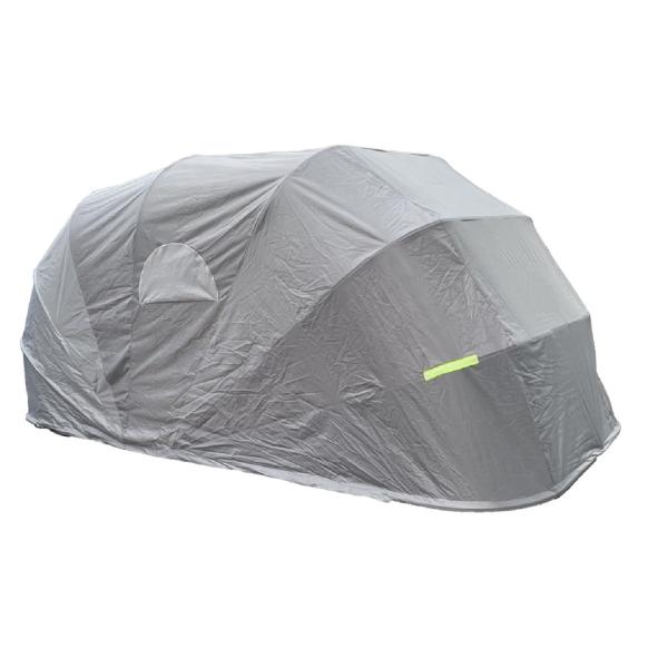 Buy cheap Grey Stainless Steel Outdoor Car Garage Solar Panel with Canopy and Tent Protection from wholesalers