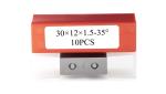 Woodworking Lathe Turning Carbide Cutting Inserts 30×12×1.5mm-35°