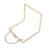 Buy cheap Alalamu Box Metal Clutch Purse Frame Rustproof Durable 18.5×16cm from wholesalers