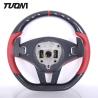 Buy cheap SLS Mercedes Benz Steering Wheel Carbon Fiber Red Smooth Leather from wholesalers