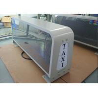 Buy cheap Outdoor Bright Taxi Top LED Display Roof Signs For Cars With Double Side Screen product