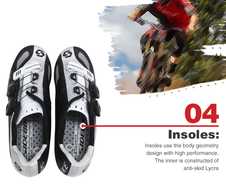 High Durability Mens Mountain Bike Shoes EVA Insole 35-46 Complete Size Choice