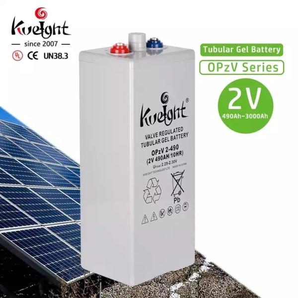 Buy cheap Opzv Solar Power Station 2v 490ah Vrla Gel Lead Acid Battery Solar Power System from wholesalers