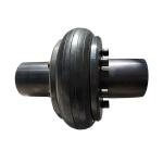 Flexible Tire Style Coupling / Shaft Rubber Coupling 200mm - 710mm Dimensions