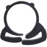 Buy cheap Dn17 Mm Poly Pipe Clamps Durable Pope Ratchet Clamps Negative Rake Teeth from wholesalers