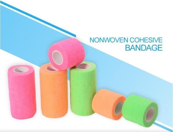 Water resistant best quality beautiful cohesive vet bandages, Medical surgical