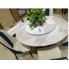 Buy cheap 5 Pieces Contemporary Dining Table Sets , White Modern Marble Top Dining Table from wholesalers
