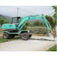 Buy cheap 4 Wheel Drive Wheel Digger With Breaker Hammer 360 Degree Rotation product