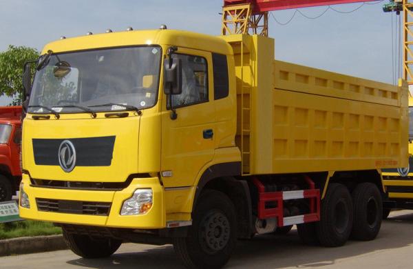 Buy cheap 6x4 Drive Used Dump Trucks B210 33 Engine Euro 3 Emission 85 Km/H Max Speed from wholesalers