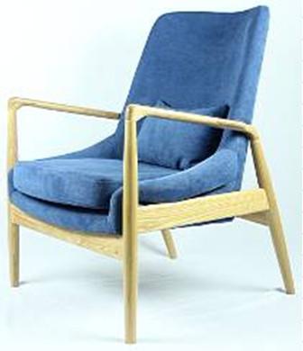 Buy cheap America style home upholstered wooden frame single recliner arm chair furniture from wholesalers