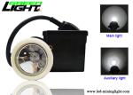 ABS Material Rechargeable LED Headlamp 10000lux Brightness 16 Hours Lighting