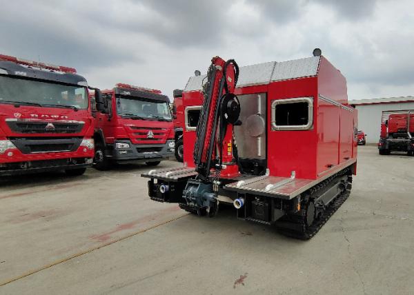 Buy cheap Water Intake Crawler Tracking Tanker Fire Truck from wholesalers