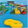 Buy cheap Environmental Friendly Spiral Water Slide Playground Equipment 8m Height from wholesalers