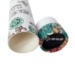 Custom Printed Cardboard Round Box Paper Lip Balm Tubes