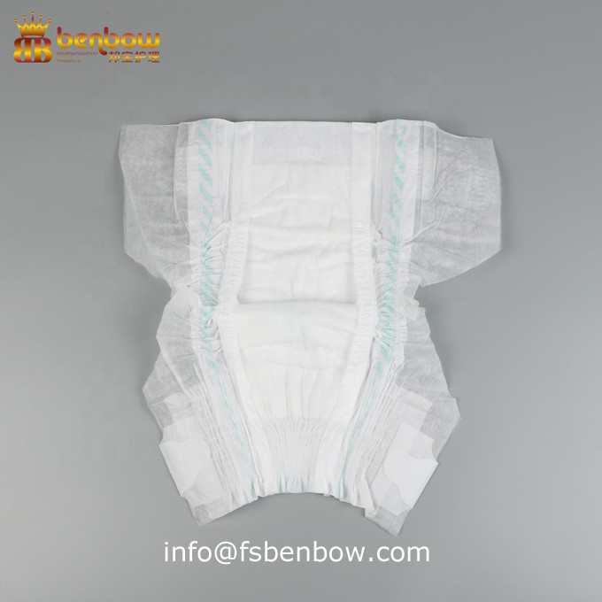 Newborn disposable nappies tape B grade diaper