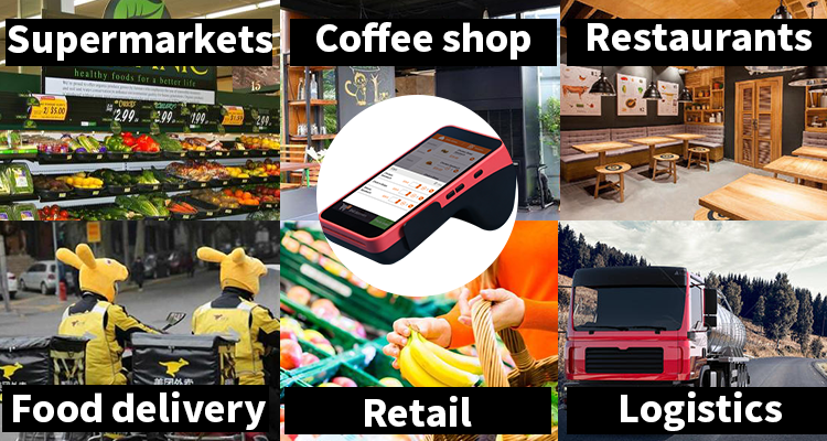 Android Pos System Thermal Printer 58mm Kiosk Printer with SDK Function and QR Scanner