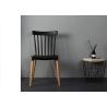 Buy cheap Restaurant Wooden Leg Plastic Chair 130kg Bearing Polypropylene PP from wholesalers