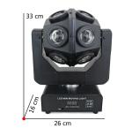 Prefessional stage DMX512 RGBW 4in1 Moving head light China Manufacturers For DJ