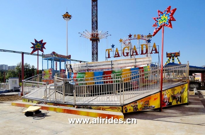 theme park amusement adults ride entertainment disco tagada