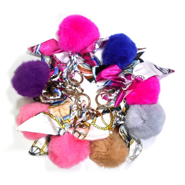 Buy cheap OEM Fur Ball Keychain from wholesalers