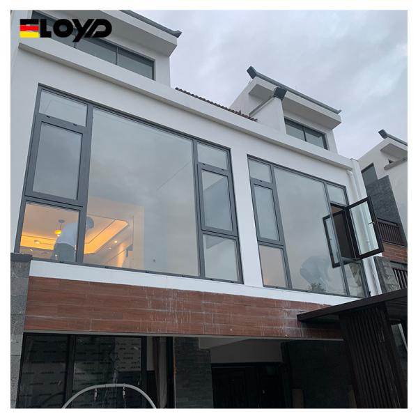 Buy cheap 5 27A 5mm Double Tempered Glass Casement Window Replacement For Glass Thickness And 2.0mm Thick Aluminium from wholesalers