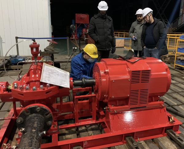 Buy cheap Energy Saving Electric Motor Driven Fire Pump 1250GPM With Single Stage from wholesalers