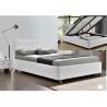 Buy cheap Luxury Fabric Lift Up Storage Bed Double Size BSCI Certification from wholesalers