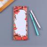Buy cheap Personalized Floral Magnetic Fridge Notepads Sticky Refrigerator To Do List from wholesalers