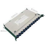 12 Core Integrated Splicing Tray Fiber Optic Accessories With FC Port Fiber
