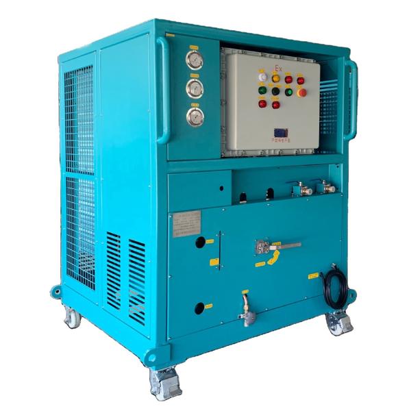 50-60HZ R410A Refrigerant Gas Recovery Unit For Manufacturing Plant With CE