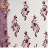 Buy cheap Elegant Shiny Lace Fabric Handmade 91.44cm Length Decoration Beaded from wholesalers