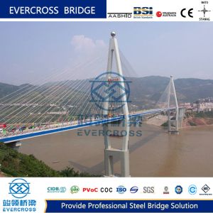 Buy cheap Painted Cable Suspended Bridge Long Life Cable Straight Bridge OEM from wholesalers