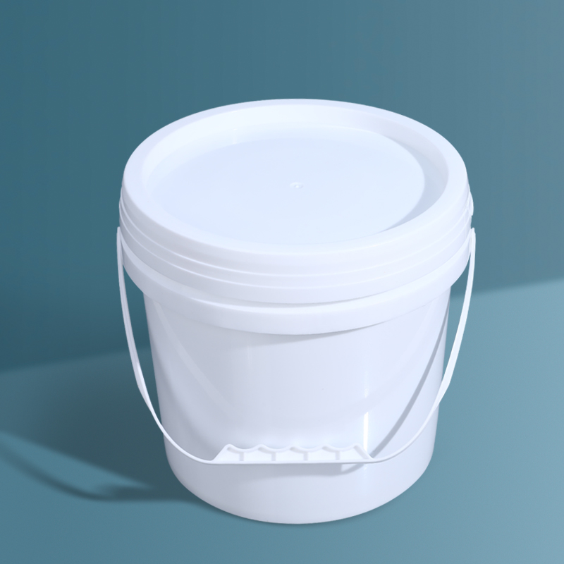 Supplied Rectangle Plastic Bucket Storage Pail Container With Lid Handle