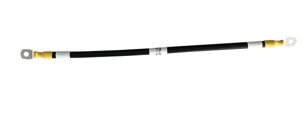 Buy cheap EV15E 10mm2 1500V 105℃ Silicone Rubber Black 250mm Waterproof UL94V0 DC Power Line from wholesalers