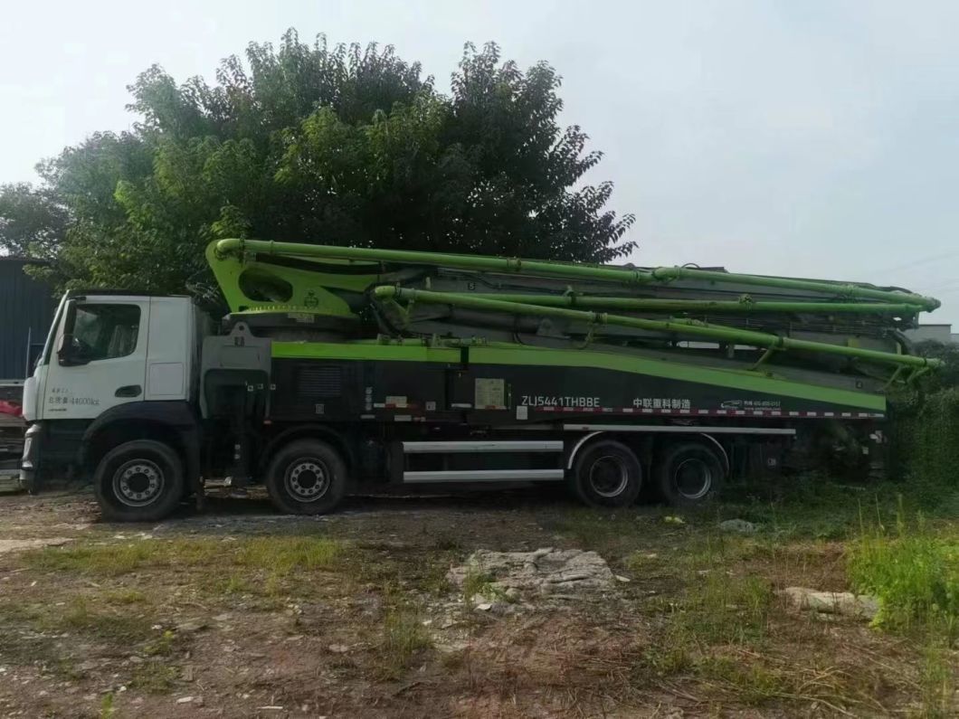 2020 Zoomlion 63m Concrete Boom Pump on Mercedes Benz Concrete Pump Truck Construction Machinery
