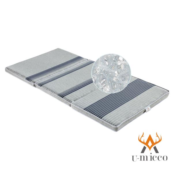 Buy cheap Twin Folding Bed Airfiber Mattress Pad Camping Mattress Guest Beds from wholesalers