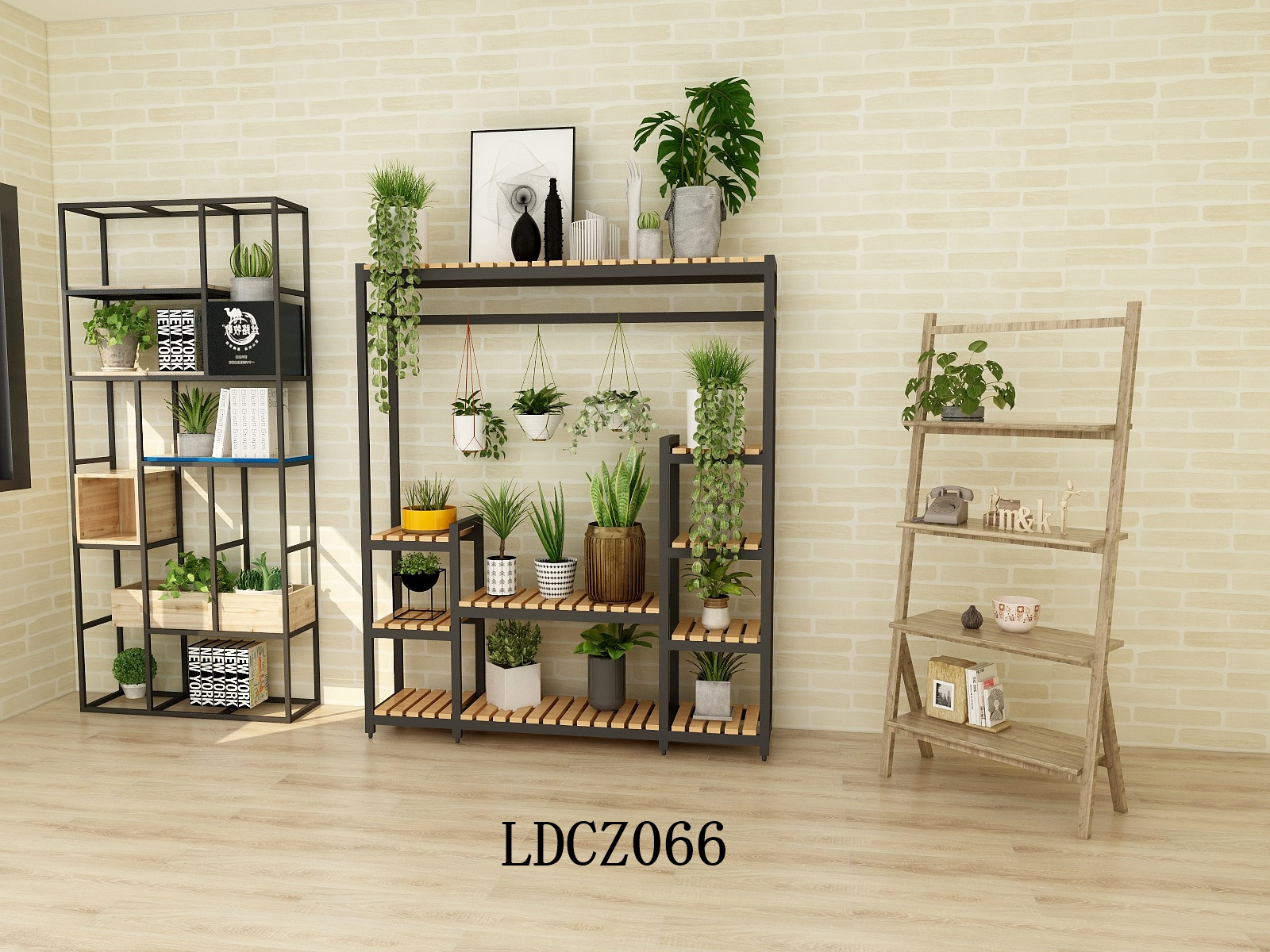 Workshop Retro 3D Grey Brick Wallpaper 0.17mm-0.30mm Thickness