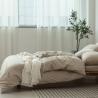 Buy cheap 100% Washed Cotton Bedding Set Soft Hand Feel Breathable and Durable Linen Like Texture from wholesalers