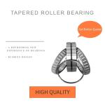 25580/25520 Tapered roller bearings, single row