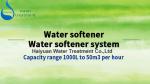 ODM Salt Water Softener System 60HZ Ion exchange With CNP Pump